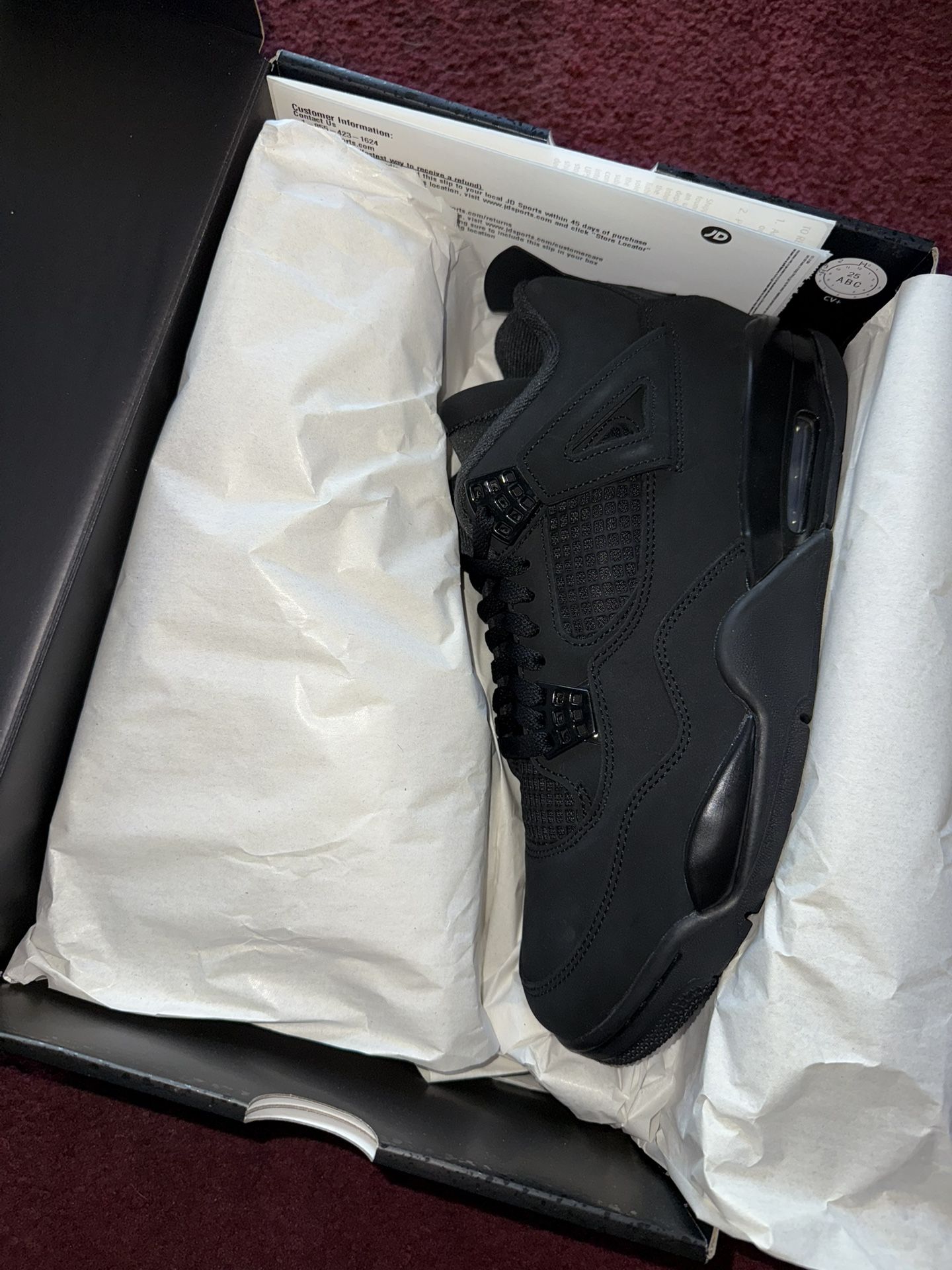 Jordan 4 ‘Black Cat’ Men 