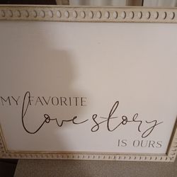 Wall Art 16*30 Wood Frame