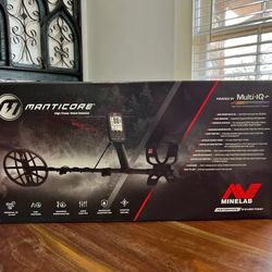 Manticore minelab metal detector
