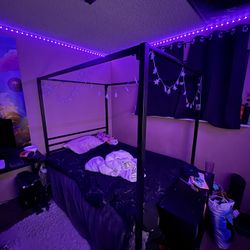 Full Canopy Bed Frame 