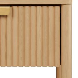 1-Drawer Nightstand-White Oak