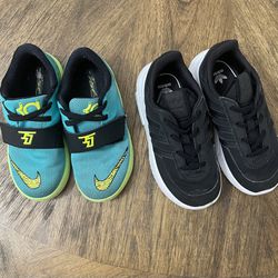 Two Pair Of Kids Shoes 