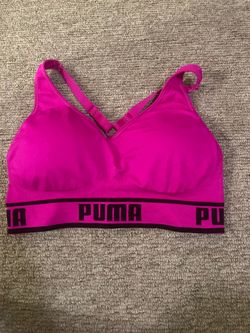 PUMA Women’s Pink Sports Bra – Good Condition