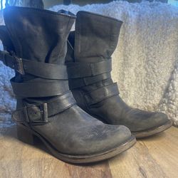 Steve Madden black boots sz 6