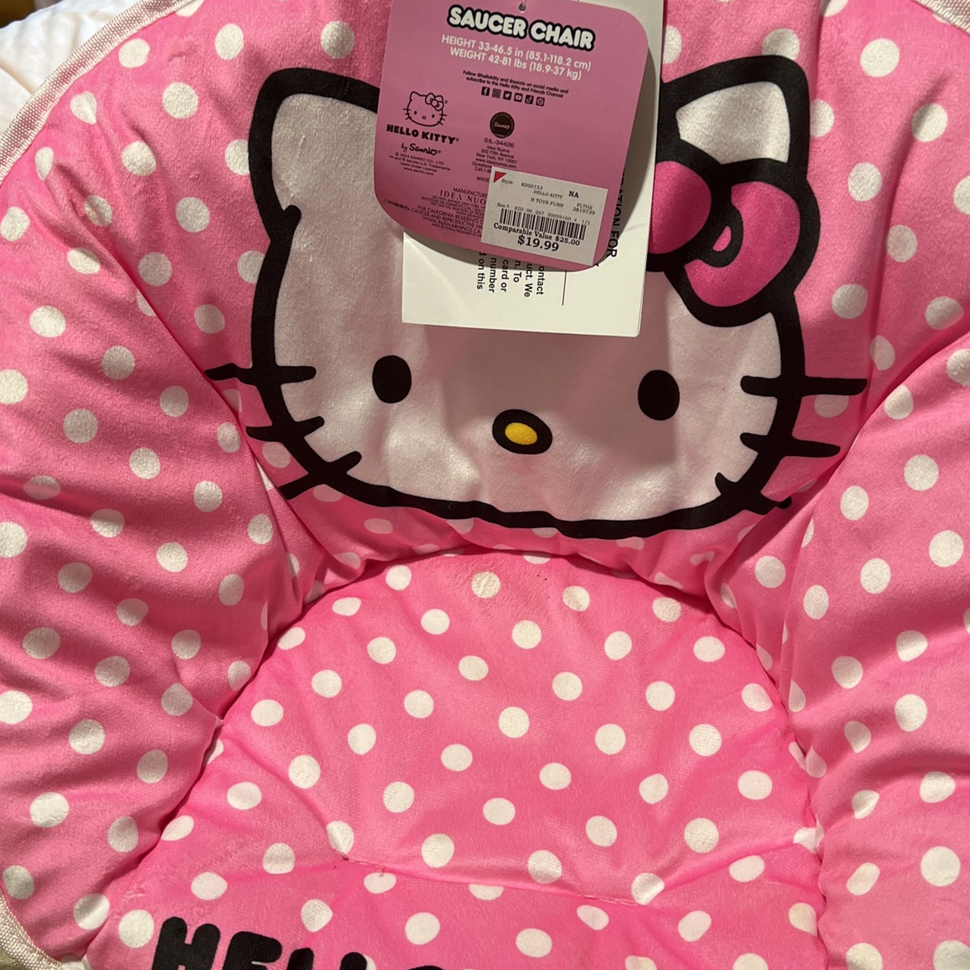 Hello Kitty Saucer Chair