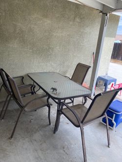 Outdoor table set