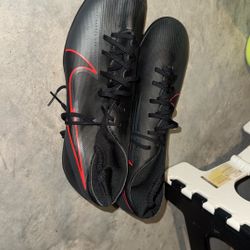 Black Nike Cleats
