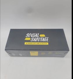 Social Sabotage BuzzFeed Awkward Party Card Game NEW SEALED 17+ 3+ Players
