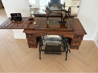 Antique sewing machine