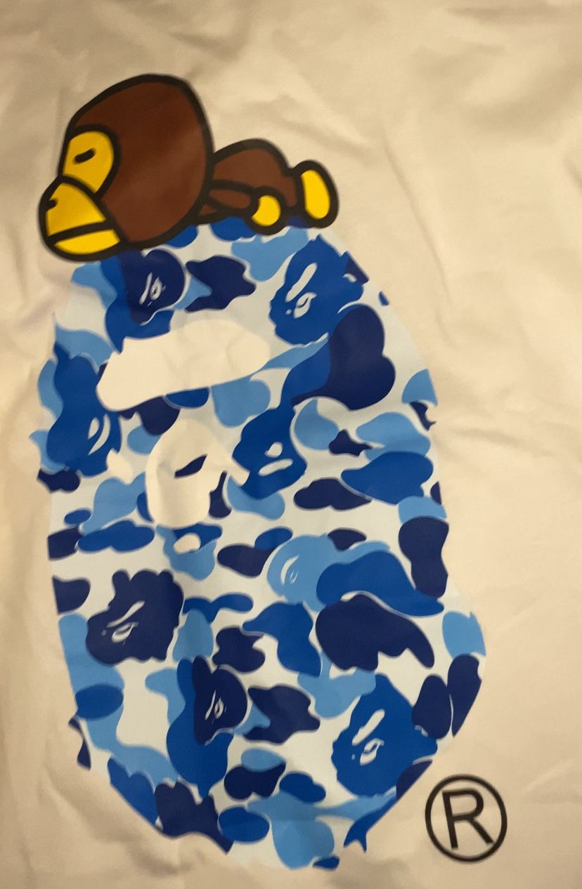 Blue Baby Milo Bape Tee 