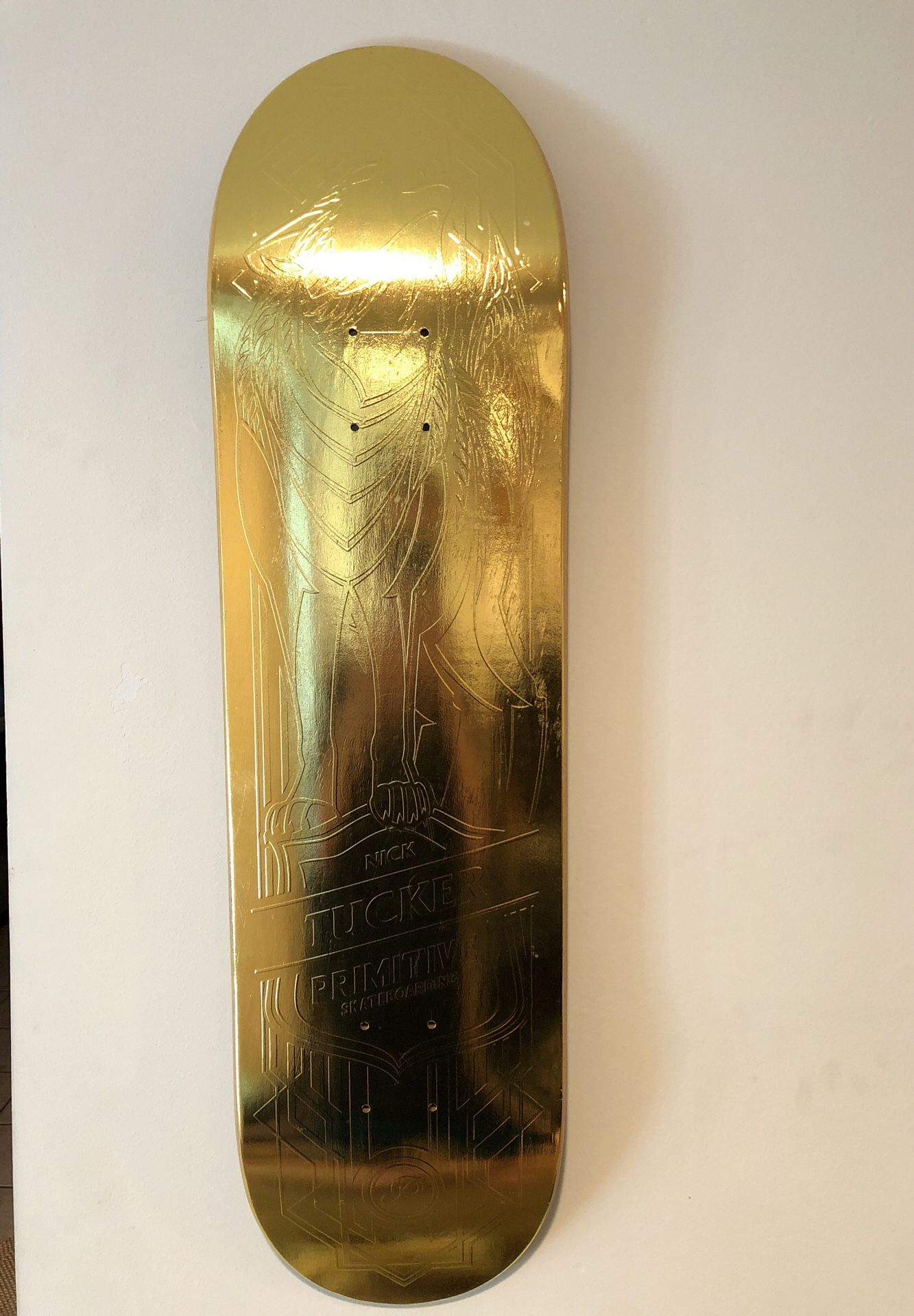 Gold Primitive Deck - Nick Tucker Pro Model