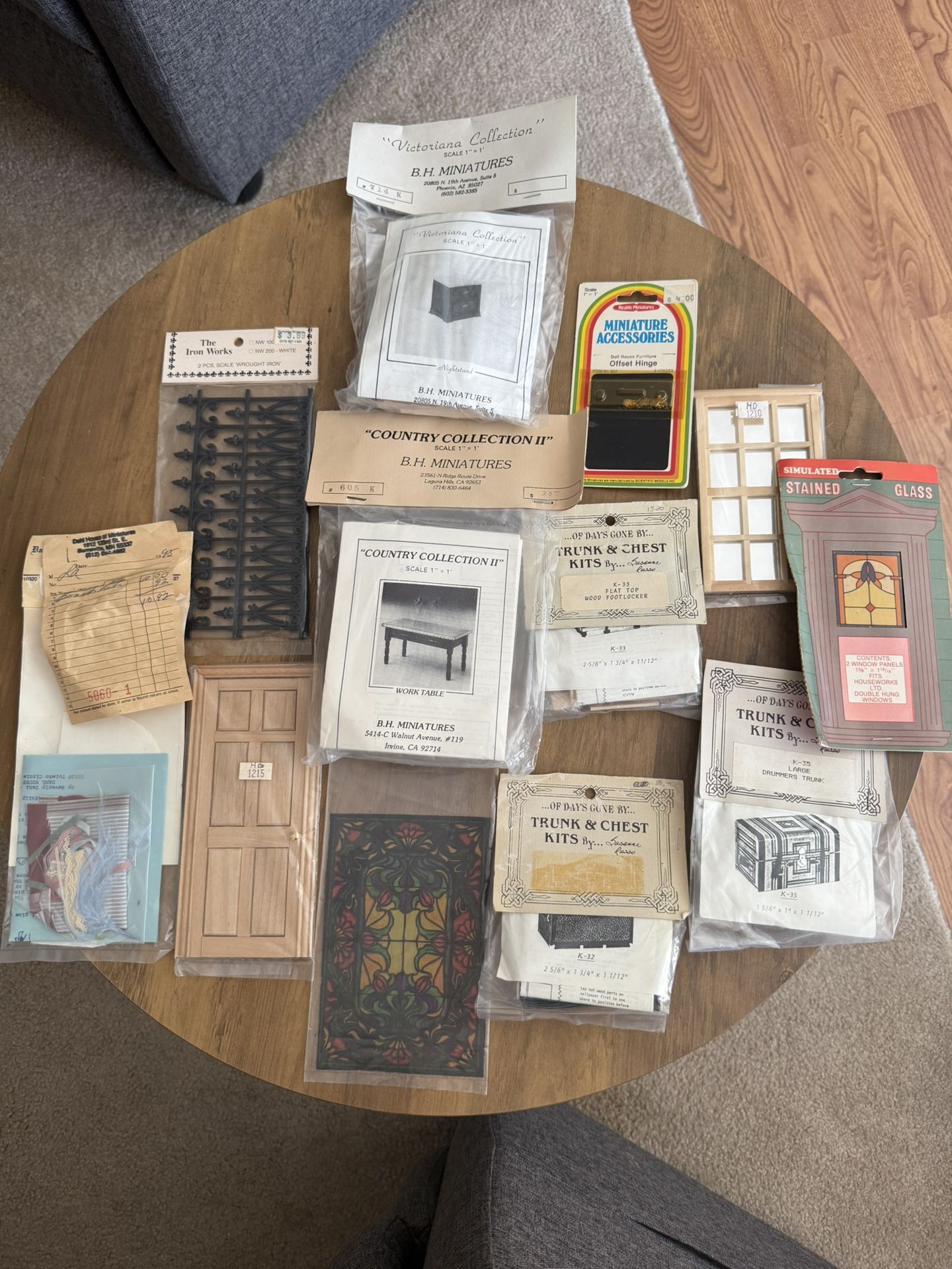Various Dollhouse Items - New In Packages