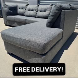 FREE DELIVERY || Ashley’s Furniture 2Pc Sectional Couch
