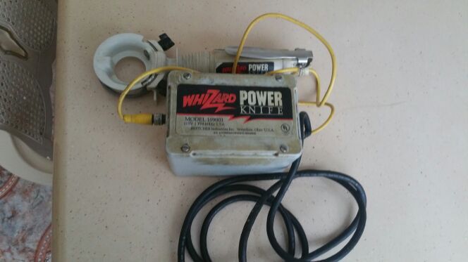 Whizard power knife . gyros machine slicer