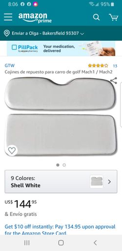 asiento para carro de golf
