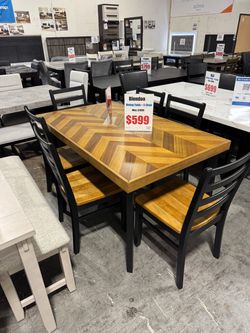 Modern Dining Room Set – Delivery & Financing!