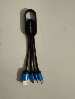 CHEVROLET 3 in 1 Charger (Android, IPhone, TypeC)