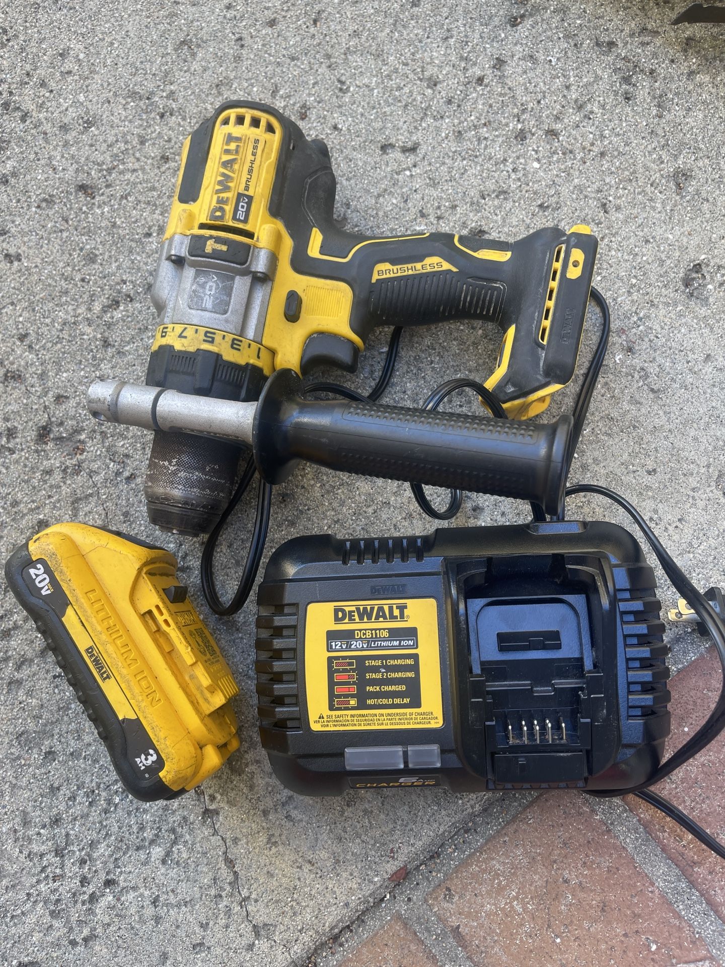 Dewalt Drill, Battery Charger $120 - Main Image