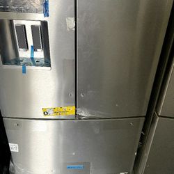 KITCHEN AID 36” FRENCH DOOR REFRIGERATOR STAINLESS STEEL $1200