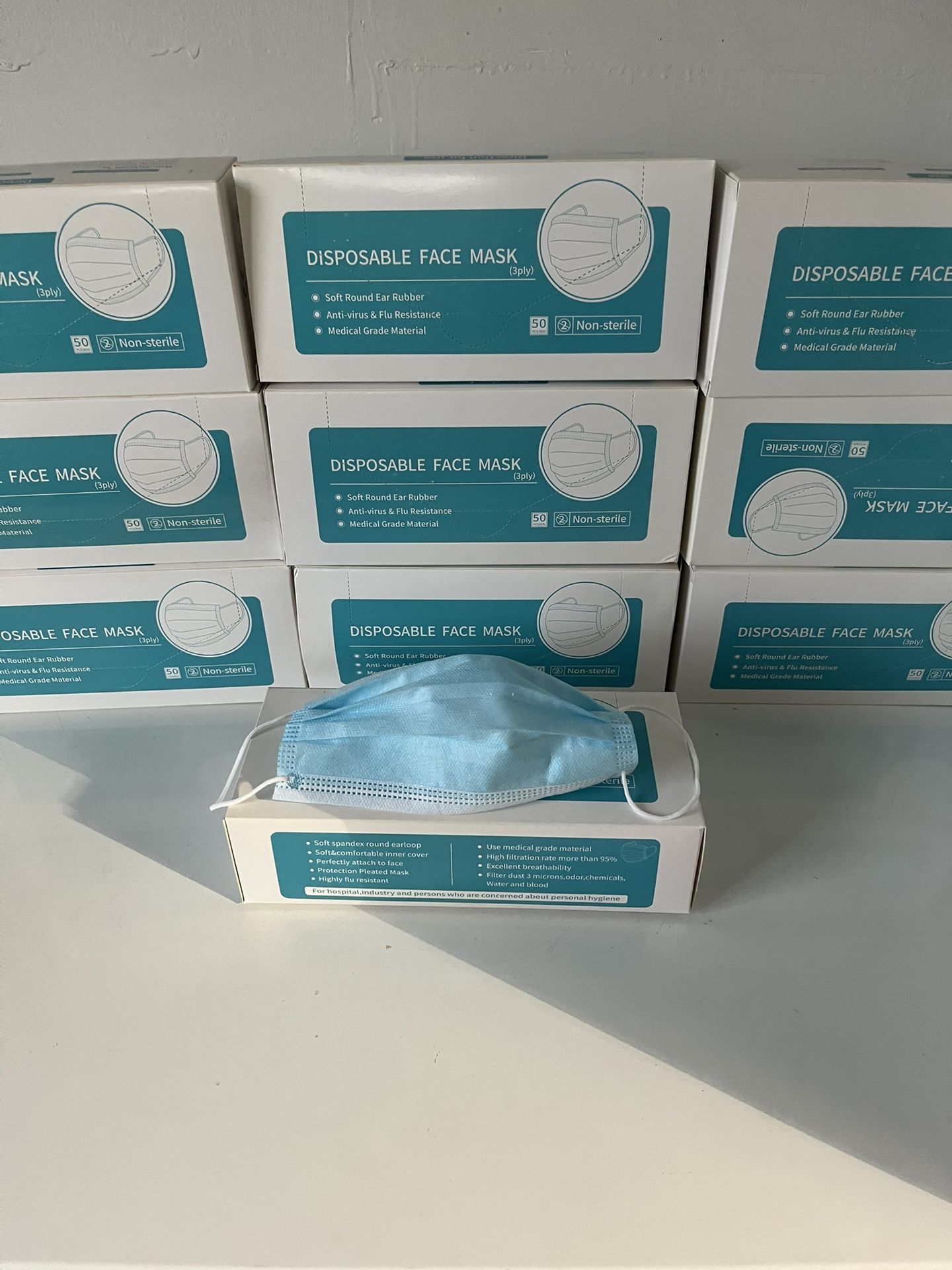 Disposable Blue π· β 3-ply