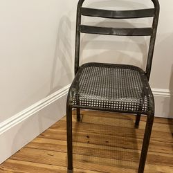 French Bistro Chair/Metal