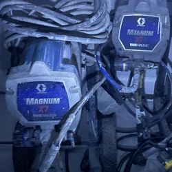 Two Paint Machines & Pressure Washer 