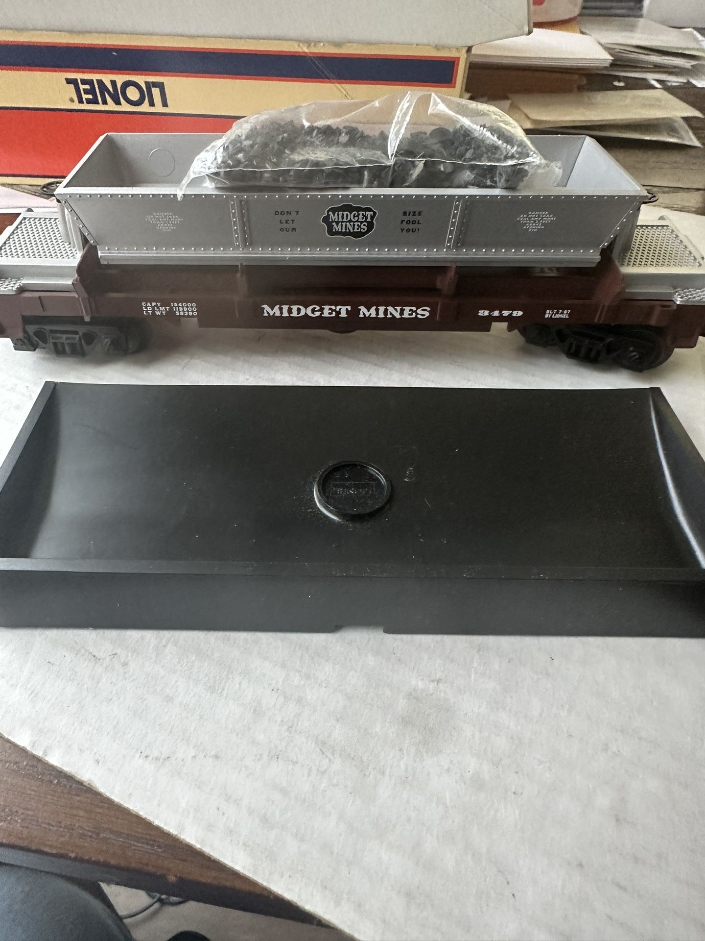 Lionel 6-16749 Ore Dump O Scale Train Car Brand New