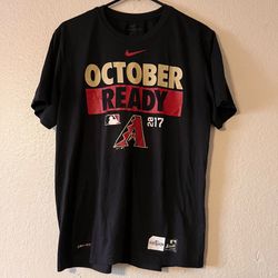 Nike MLB Az Diamondbacks ‘October Ready’ Post season shirt (L)
