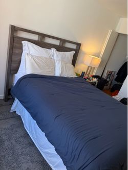 Queen Bed with Headboard