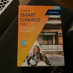 Smart Garage Control - Wireless Garage Hub and Sensor with Wifi & Bluetooth - Smartphone