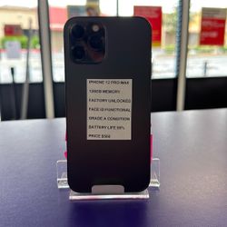 iPhone 12 Pro Max Factory Unlocked 128GB Grade A Condition