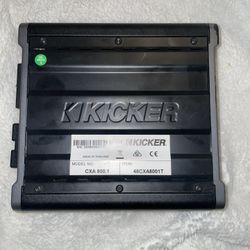 Kicker CXA800.1 Mono Class D Car Audio Amplifier Amp 800W RMS Subwoofer