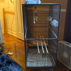 full set bird cage