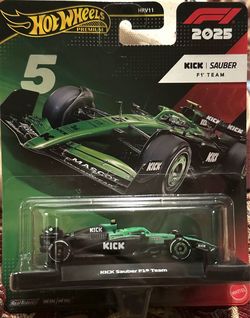 2025 Hot Wheels Kick/Sauber F1 Team  Real Riders