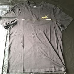 Puma Shirt Gold And Black