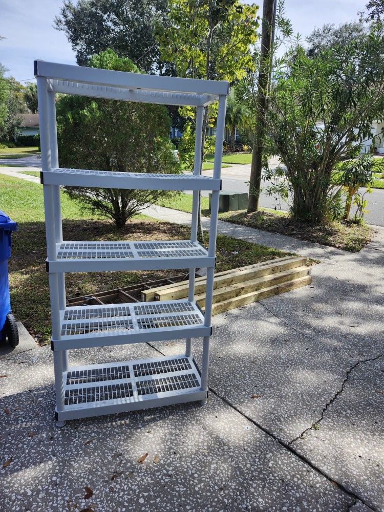 Shelving Storage Rack Plastic