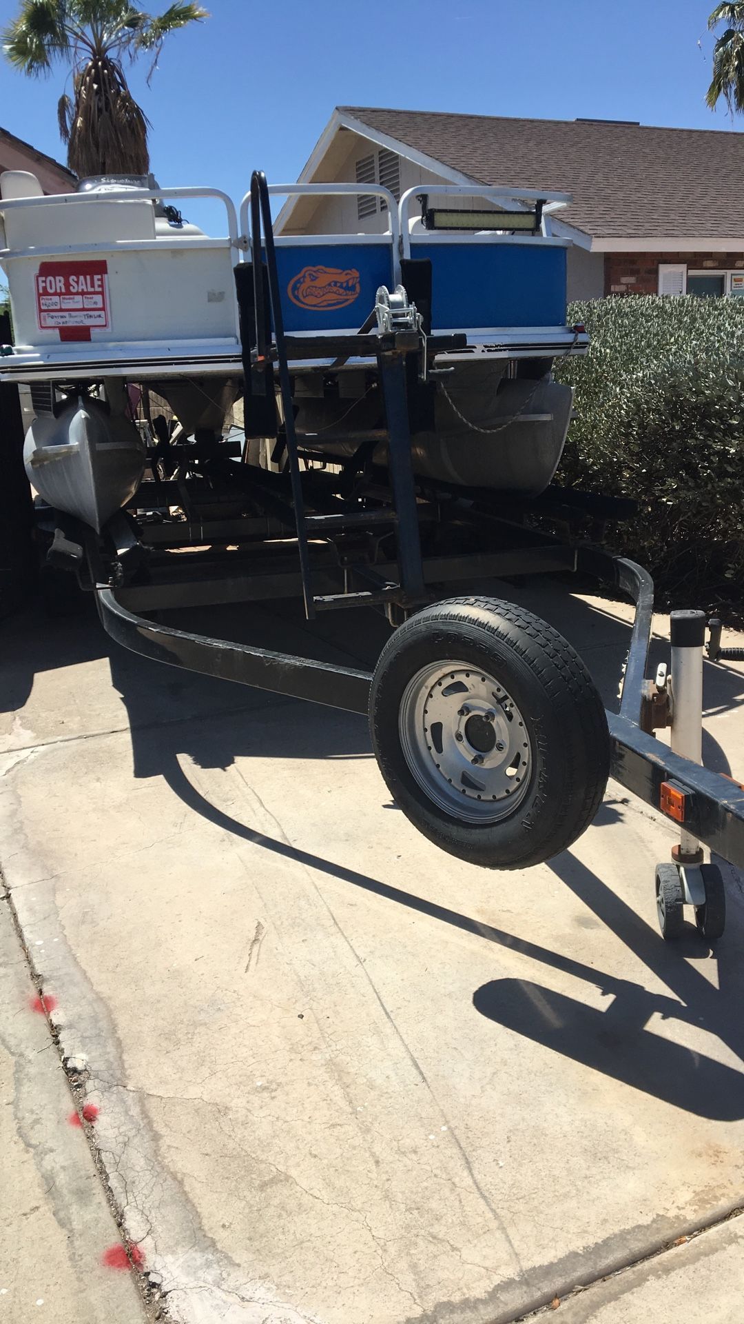 Pontoon Boat For Sale With Trailer