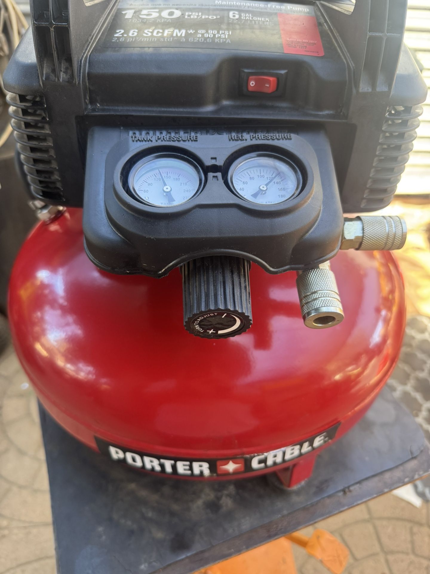 Porter Cable Compressor 
