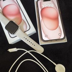 iPhone 15 and Apple Watch