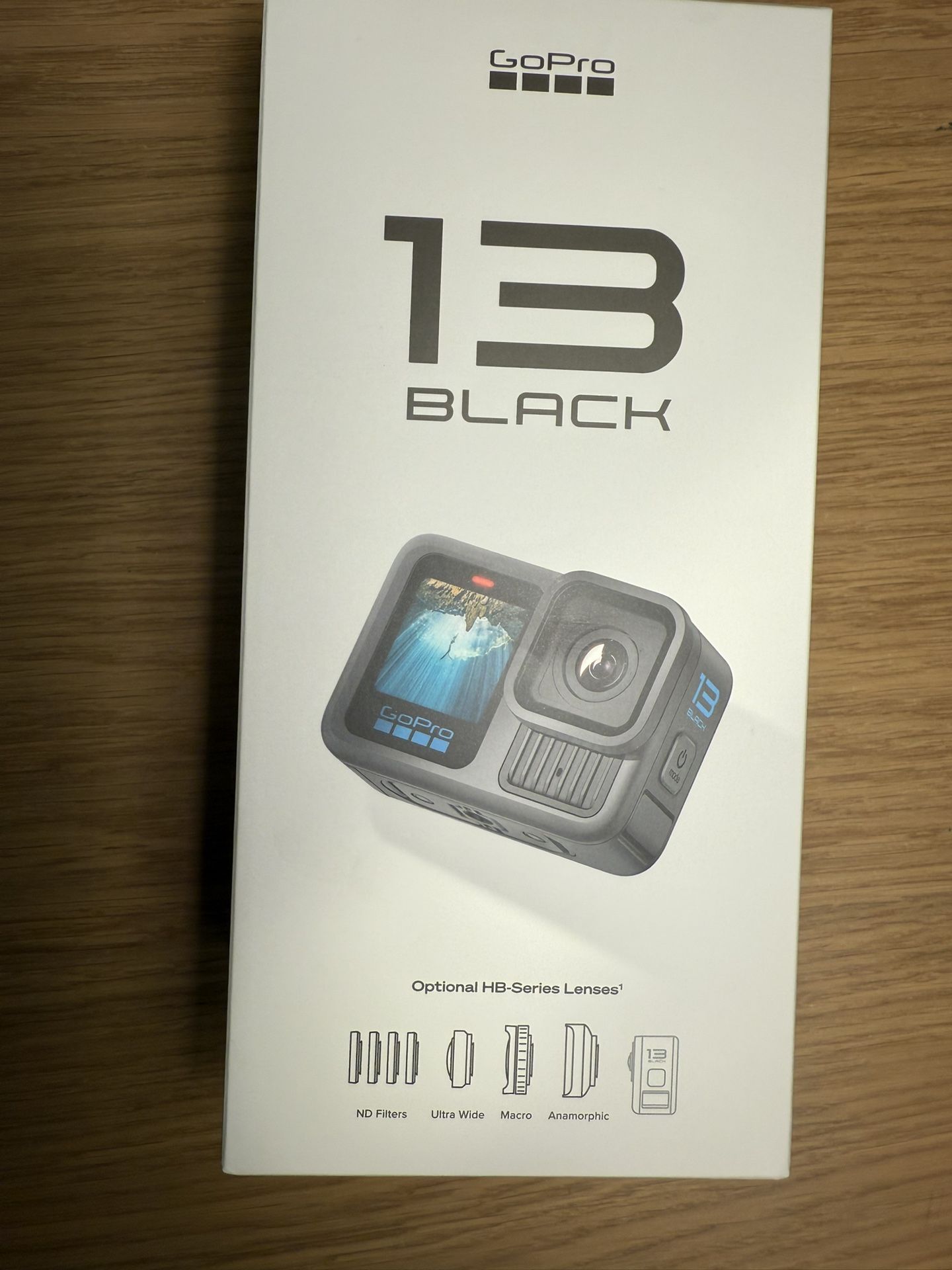 BRAND NEW!- GoPro CHDHX-131-TH HERO13 Black Camera