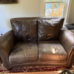 Leather Loveseat (FREE)