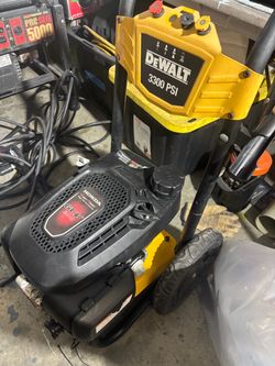 Dewalt pressure washer