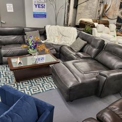 🔥Only $49 Today And Pay Later With Or Without Credi🔥Brand New Power Reclining Livingroom Furniture ☄️
