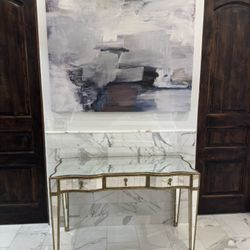 Glass Desk Or Console Table