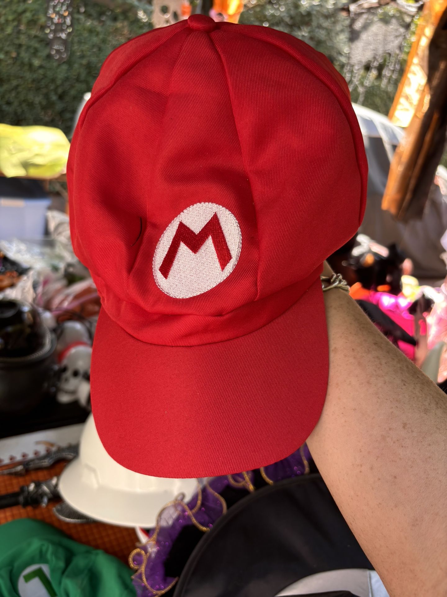 nintendo mario brothers ted cap hat halloween