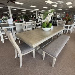 6 Pc Dining Table 