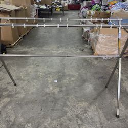 2M Stainless Steel Clothes Drying Rack Foldable