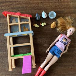 Barbie Career Chicken Farmer 