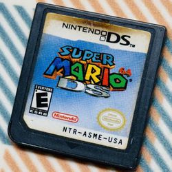 Super Mario 64 DS - Nintendo DS Authentic And Mario VS Donkey Kong 2 Games