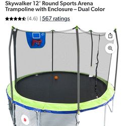 12’ Skywalker trampoline